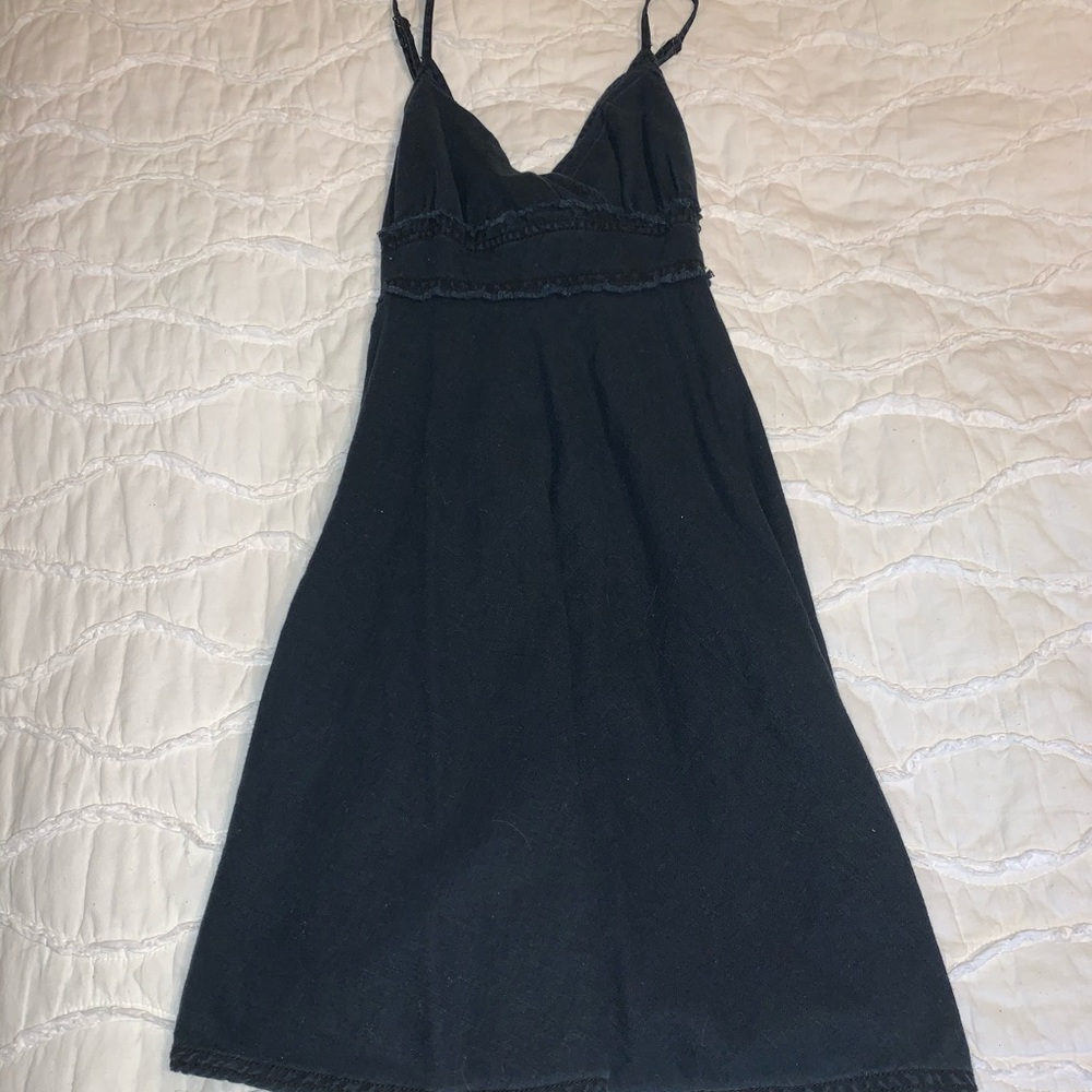 Black flowy dress